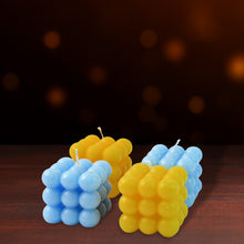 Colorful Cube Wax Candles