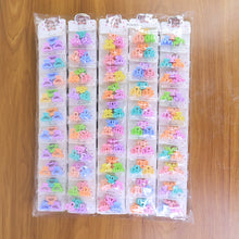 Plastic Small Hair Clips Girls Kids Hair Accessories (3 Pcs Set / Mix Color & Design)