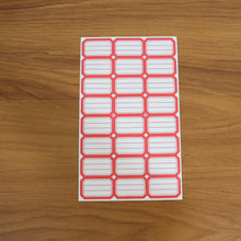 1 Sheets Self-Adhesive Label Stickers