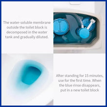 Toilet Cleaner Flush Tab Ocean Blue 100 Gram